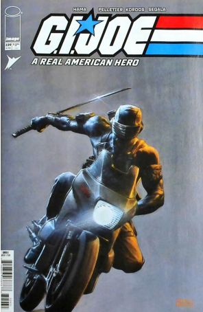 G.I. Joe, a Real American Hero 329C published by Image with cover art by Steve Beach