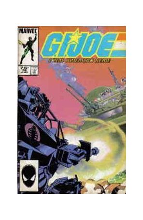 G.I. Joe, A Real American Hero 36 (2nd) published by Marvel with cover art by Michael Golden