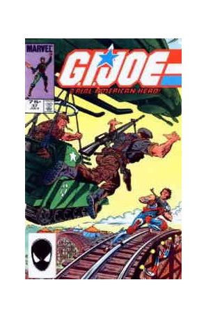 G.I. Joe, a Real American Hero 37 (2nd) published by Marvel with cover art by Mike Zeck