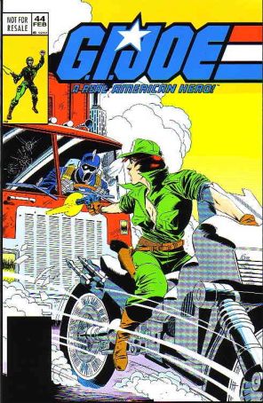 G.I. Joe, a Real American Hero 44 (2nd) published by Marvel with cover art by Mike Zeck
