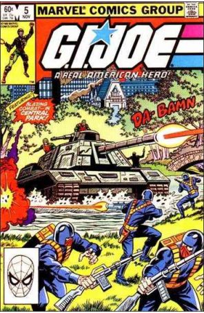 G.I. Joe, A Real American Hero 5 (2nd) published by Marvel with cover art by Don Perlin