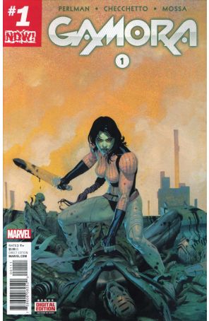 Gamora 1 published by Marvel with cover art by Esad Ribic