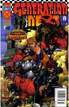 Generation Next 1 (Newsstand) published by Marvel with cover art by Chris Bachalo