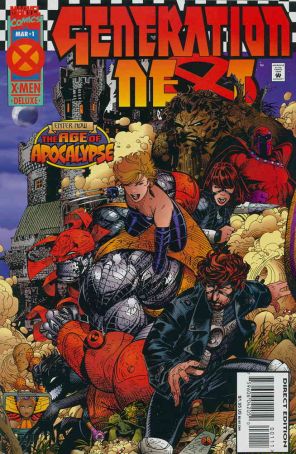 Generation Next 1 published by Marvel with cover art by Chris Bachalo