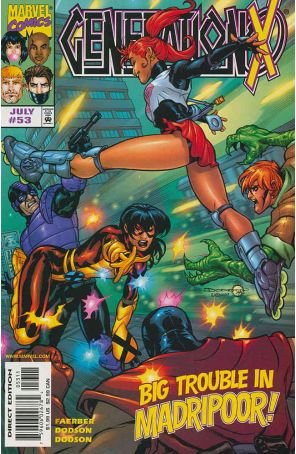 Generation X 53 published by Marvel with cover art by Terry Dodson