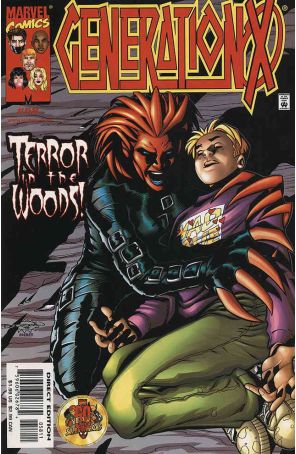 Generation X 58 published by Marvel with cover art by Terry Dodson