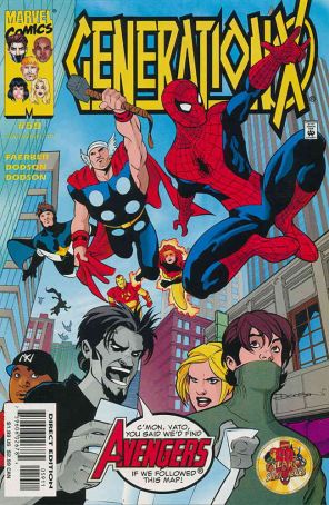 Generation X 59 published by Marvel with cover art by Terry Dodson