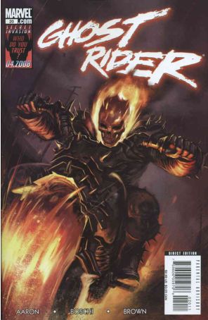 Ghost Rider (7th Series) 20 published by Marvel with cover art by Marko Djurdjevic