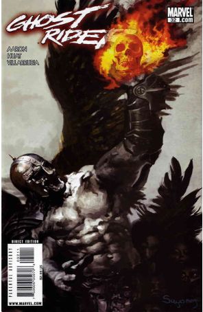 Ghost Rider (7th Series) 32 published by Marvel with cover art by Arthur Suydam