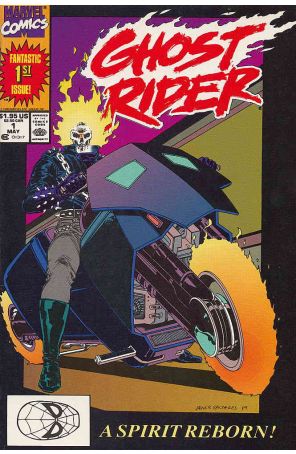 Ghost Rider (Vol. 2) 1 published by Marvel with cover art by Javier Saltares