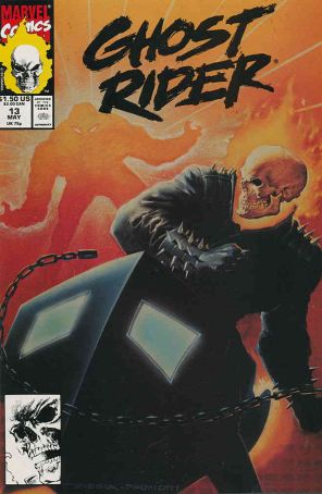 Ghost Rider (Vol. 2) 13 published by Marvel with cover art by Mark Texeira