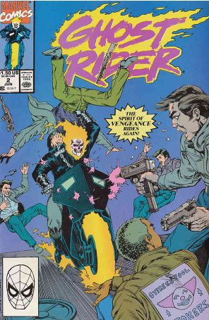Ghost Rider (Vol. 2) 2 published by Marvel with cover art by Javier Saltares