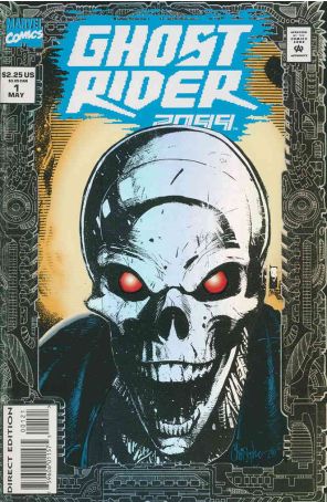 Ghost Rider 2099 1CS published by Marvel with cover art by Chris Bachalo