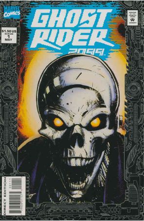 Ghost Rider 2099 1 published by Marvel with cover art by Chris Bachalo