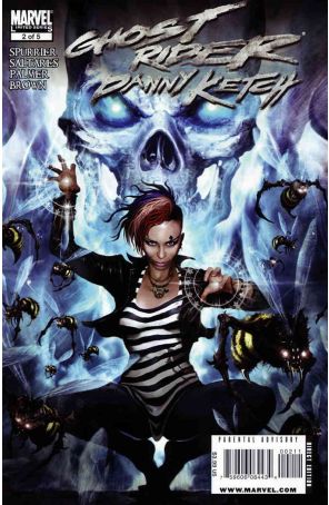 Ghost Rider: Danny Ketch 2 published by Marvel with cover art by Clint Langley