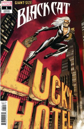 Giant-Size Black Cat: Infinity Score 1A published by Marvel with cover art by Dave Johnson