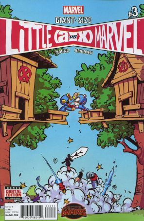 Giant-Size Little Marvel: AVX 3 published by Marvel with cover art by Skottie Young
