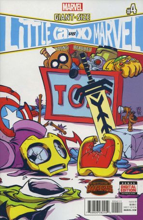Giant-Size Little Marvel: AVX 4 published by Marvel with cover art by Skottie Young