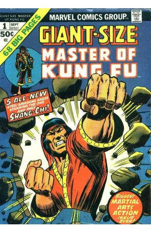 Giant-Size Master of Kung Fu 1 published by Marvel with cover art by Al Milgrom