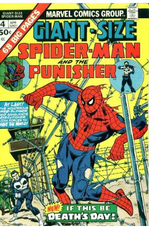 Giant-Size Spider-Man 4 published by Marvel with cover art by Gil Kane