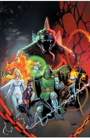 Godzilla Conquers the Multiverse 1E published by Marvel with cover art by David Marquez