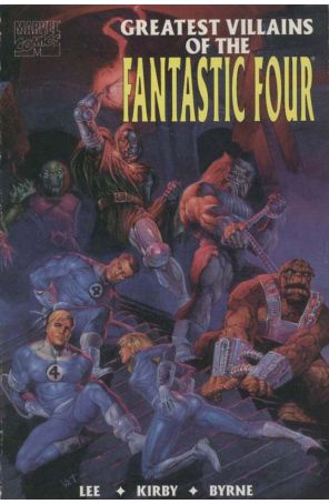 Greatest Villains of the Fantastic Four TPB 1 published by Marvel with cover art by Vincent Evans