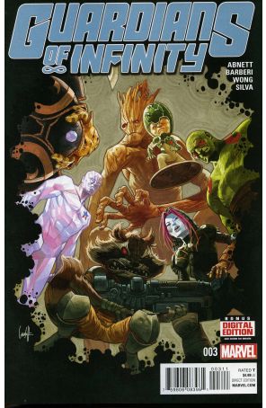 Guardians Of Infinity 3 published by Marvel with cover art by Gary Choo
