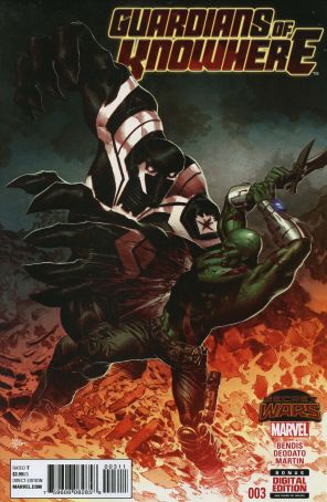 Guardians Of Knowhere 3 published by Marvel with cover art by Mike Deodato