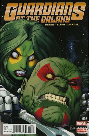 Guardians Of the Galaxy (4th Series) 3 published by Marvel with cover art by Arthur Adams