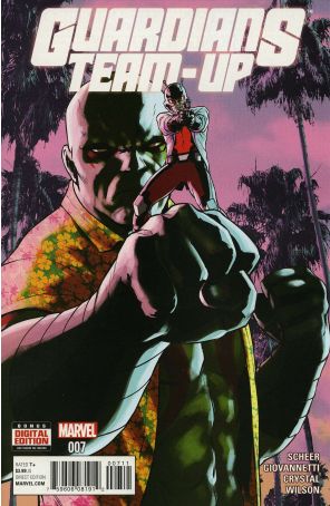 Guardians Team-up 7 published by Marvel with cover art by Clay Mann