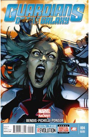 Guardians of the Galaxy (3rd Series) 4 (2nd) published by Marvel with cover art by Sara Pichelli
