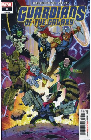 Guardians of the Galaxy (5th Series) 8 published by Marvel with cover art by Mike Henderson