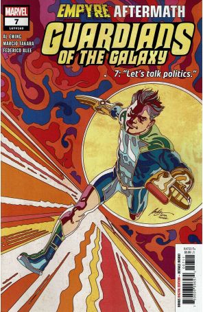 Guardians of the Galaxy (6th Series) 7 published by Marvel with cover art by Rafael Albuquerque