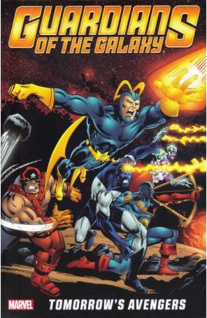 Guardians of the Galaxy: Tomorrow's Avengers TPB 1 published by Marvel with cover art by Al Milgrom