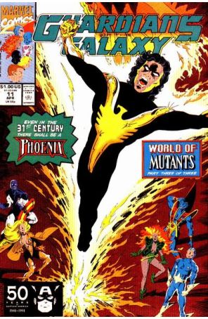 Guardians of the Galaxy 11 published by Marvel with cover art by Jim Valentino