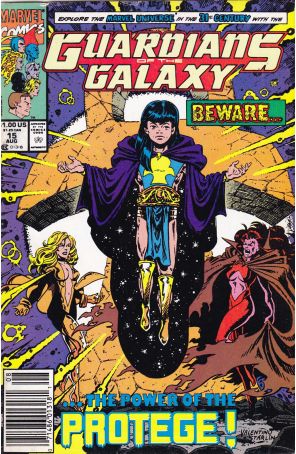 Guardians of the Galaxy 15 (Newsstand) published by Marvel with cover art by Jim Starlin