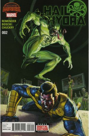 Hail Hydra 2 published by Marvel with cover art by Andrew Robinson