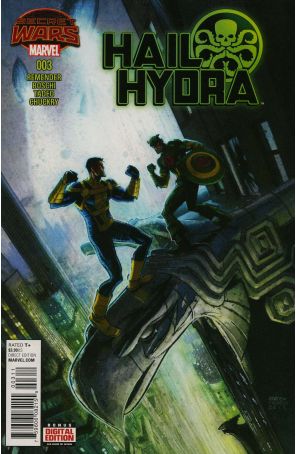 Hail Hydra 3 published by Marvel with cover art by Andrew Robinson