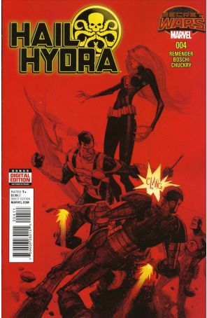 Hail Hydra 4 published by Marvel with cover art by Andrew Robinson