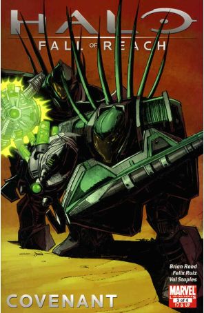Halo: Fall of Reach - Covenant 3 published by Marvel with cover art by Felix Ruiz