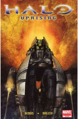 Halo: Uprising 2 published by Marvel with cover art by Rich Ginter
