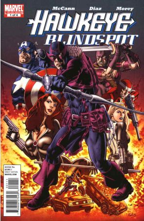 Hawkeye: Blind Spot 1 published by Marvel with cover art by Michael Perkins