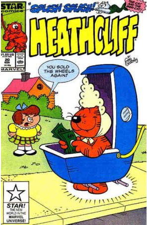 Heathcliff 20 published by Marvel