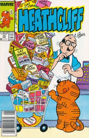 Heathcliff 25 (Newsstand) published by Marvel
