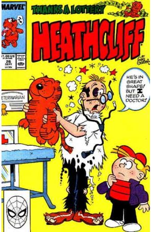 Heathcliff 26 published by Marvel