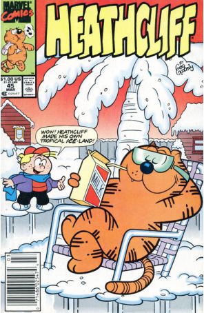 Heathcliff 45 (Newsstand) published by Marvel