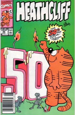 Heathcliff 50 (Newsstand) published by Marvel