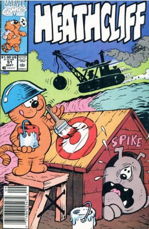 Heathcliff 51 (Newsstand) published by Marvel