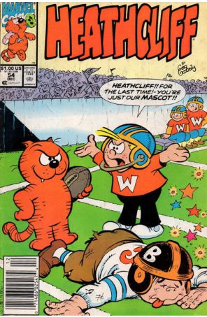 Heathcliff 54 (Newsstand) published by Marvel