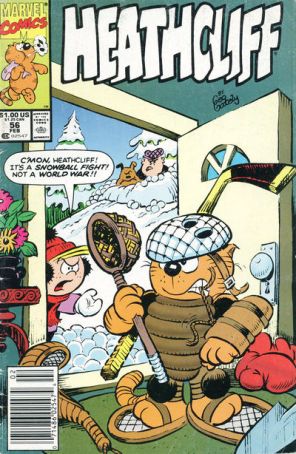 Heathcliff 56 (Newsstand) published by Marvel